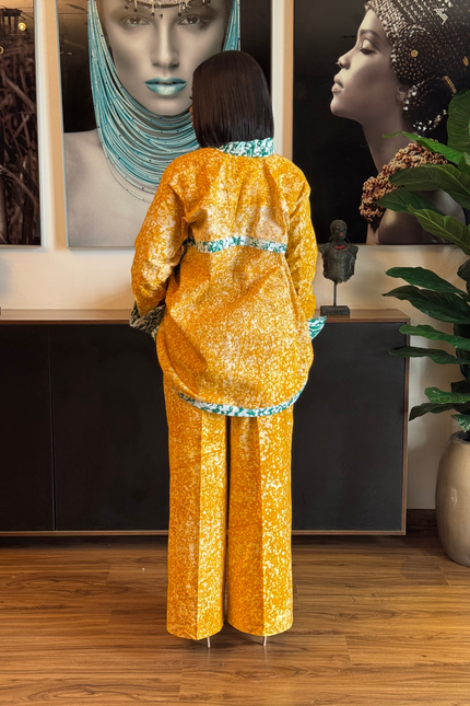 Women's Adire Two-Piece Set