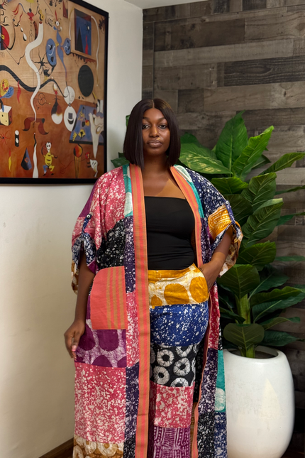 Women's Adire Two-Piece Set